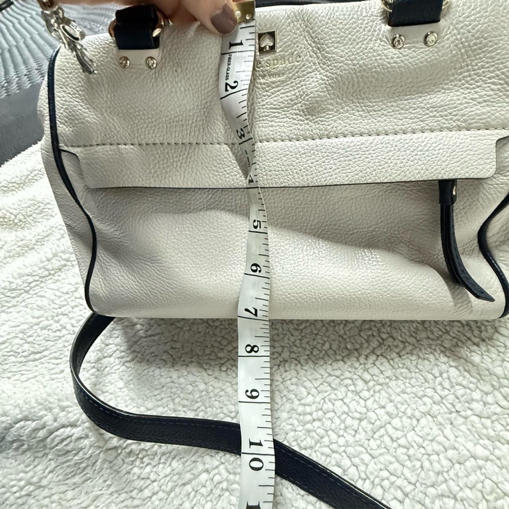 Kate Spade Ivory and Black Satchel - Picture 6 of 8